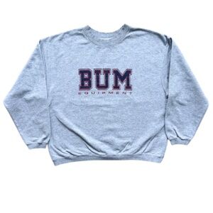 Bum Equipment Vtg Y2K Oversized Crewneck Sweatshirt Women’s Size (S)